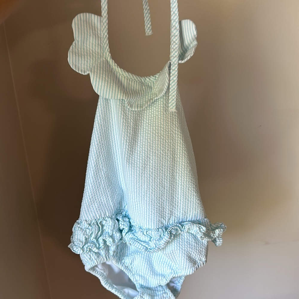 Little English Blue Striped Bubble
